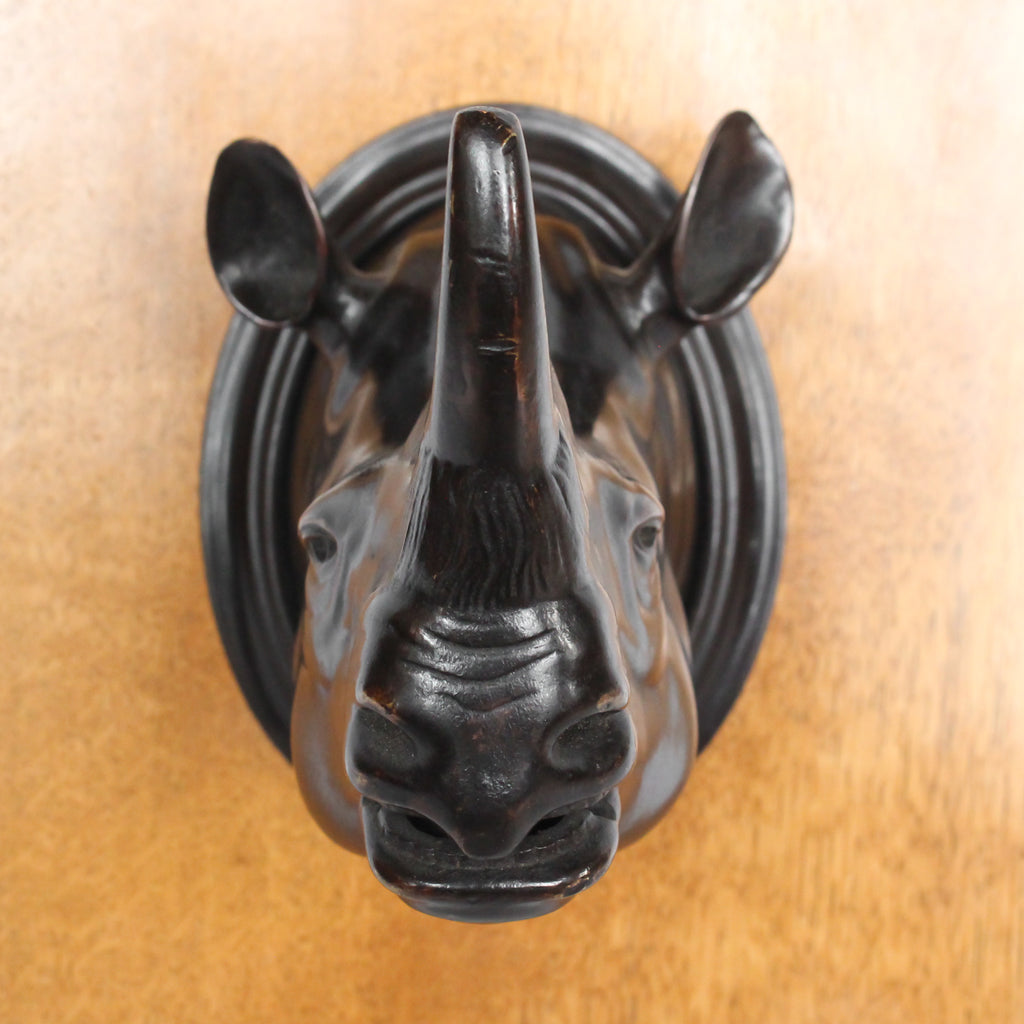 Bronze Rhinoceros Sculpture