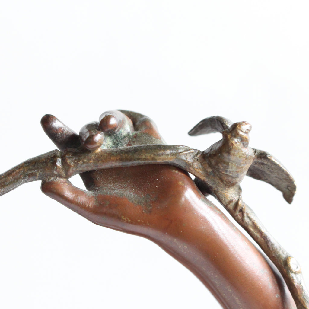 Bronze Gypsy - Auguste Moreau - Art deco sculpture - Jeroen Markies Art Deco