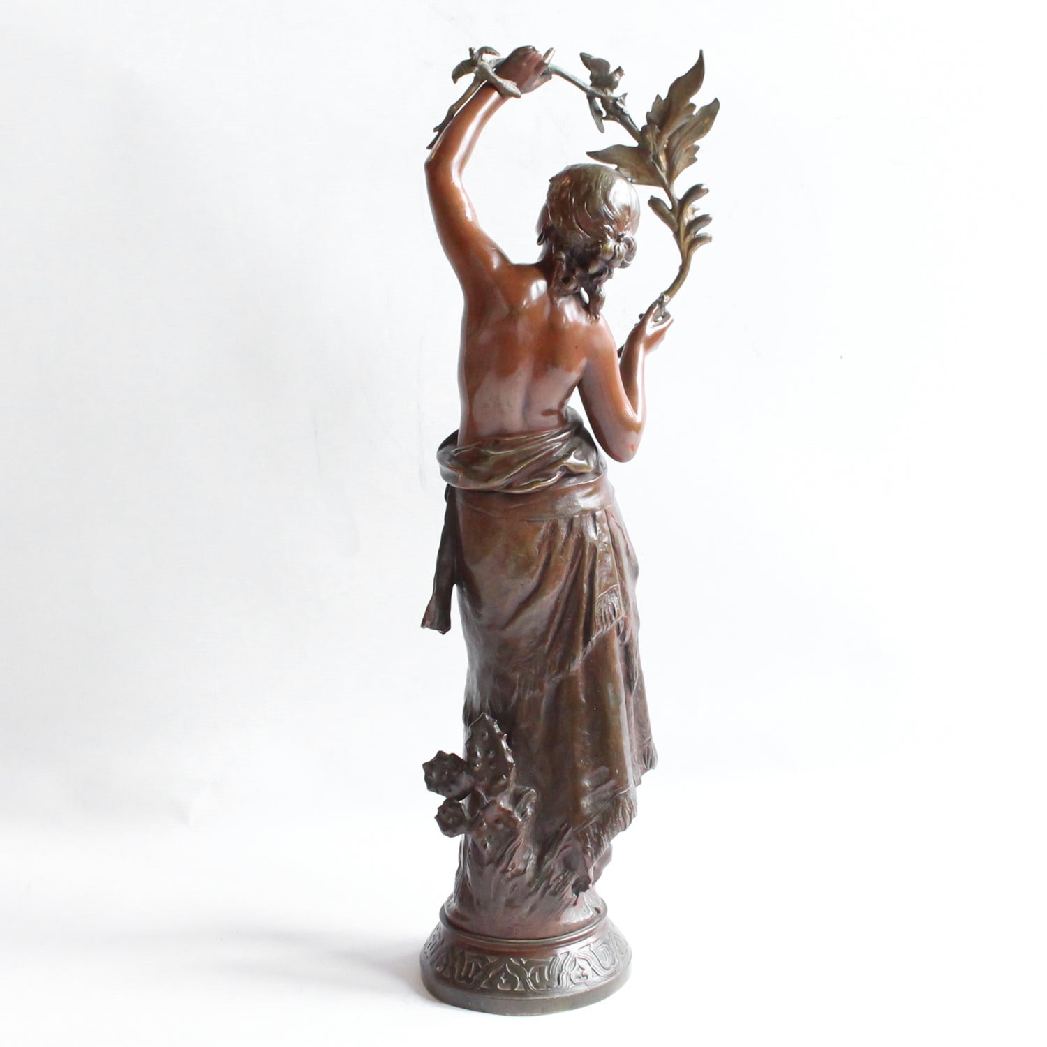 Bronze Gypsy - Auguste Moreau - Art deco sculpture - Jeroen Markies Art Deco