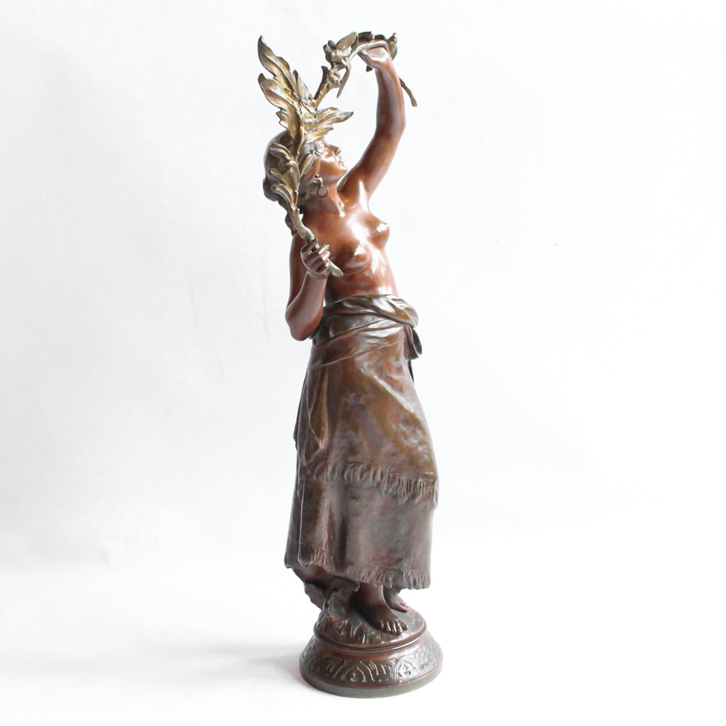 Bronze Gypsy - Auguste Moreau - Art deco sculpture - Jeroen Markies Art Deco