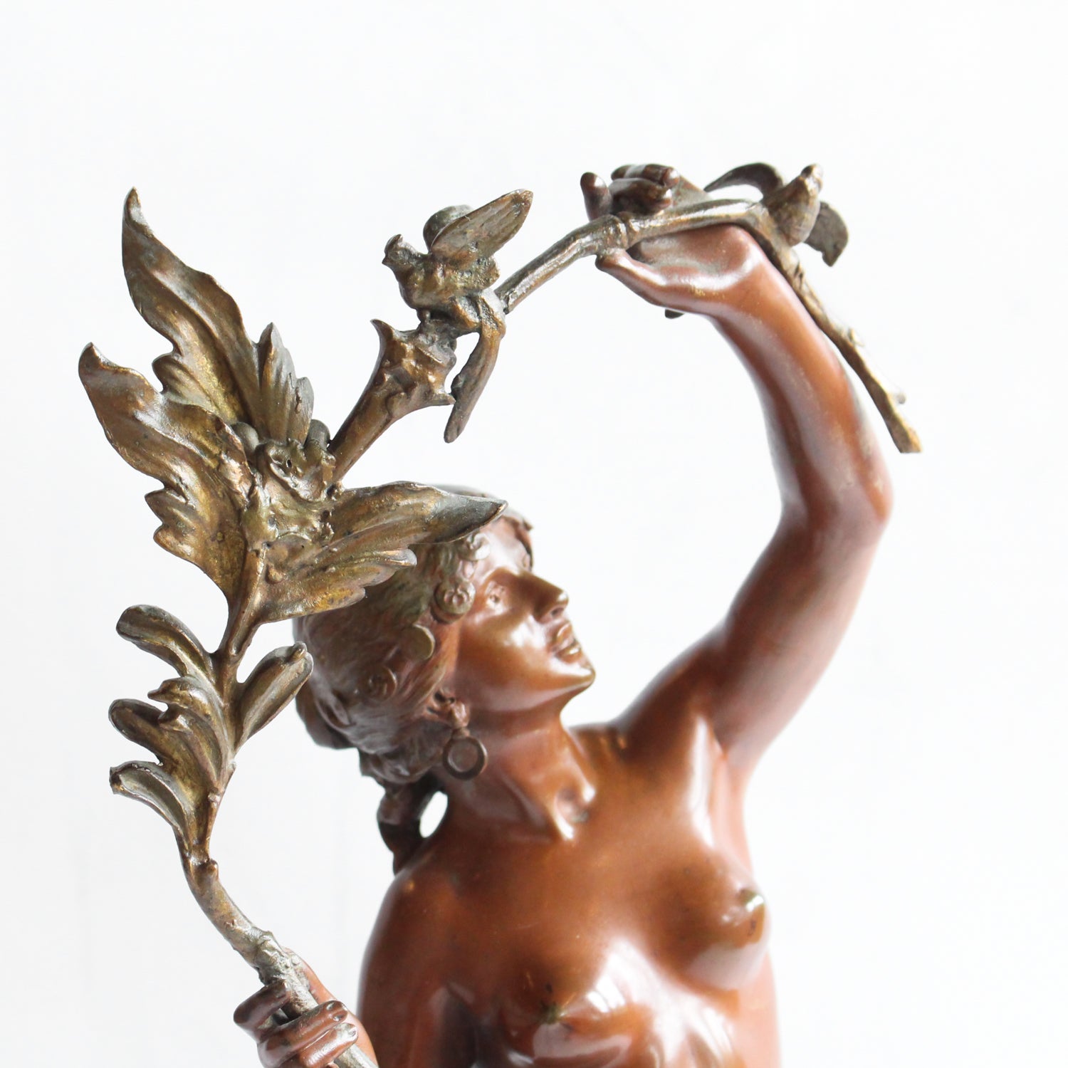 Bronze Gypsy - Auguste Moreau - Art deco sculpture - Jeroen Markies Art Deco