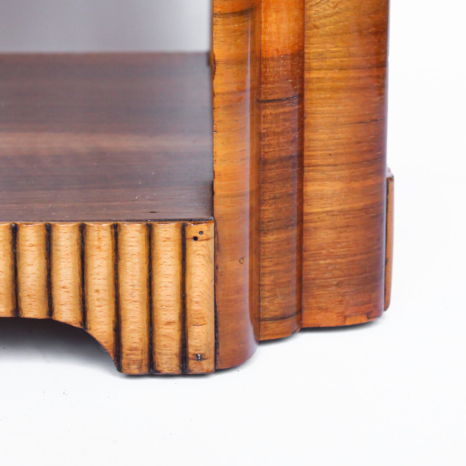 Walnut Veneer Side Table