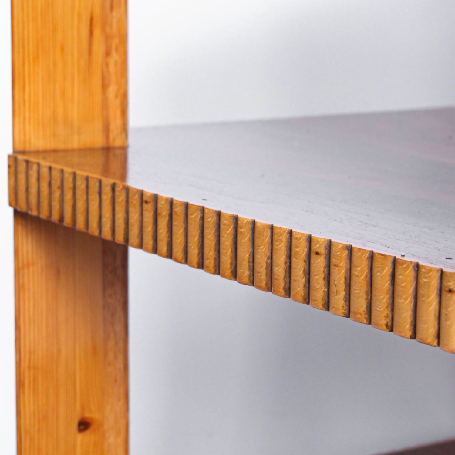 Walnut Veneer Side Table