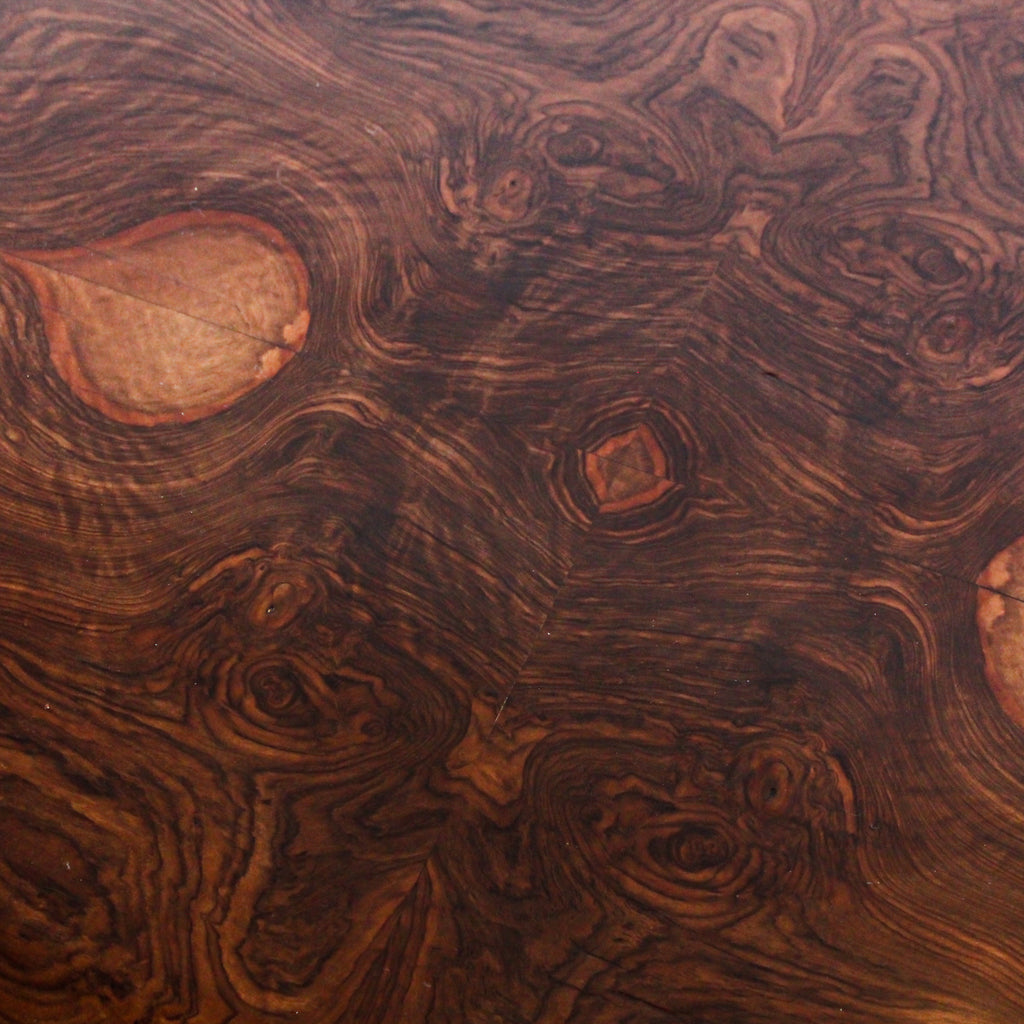 Walnut Veneer Side Table