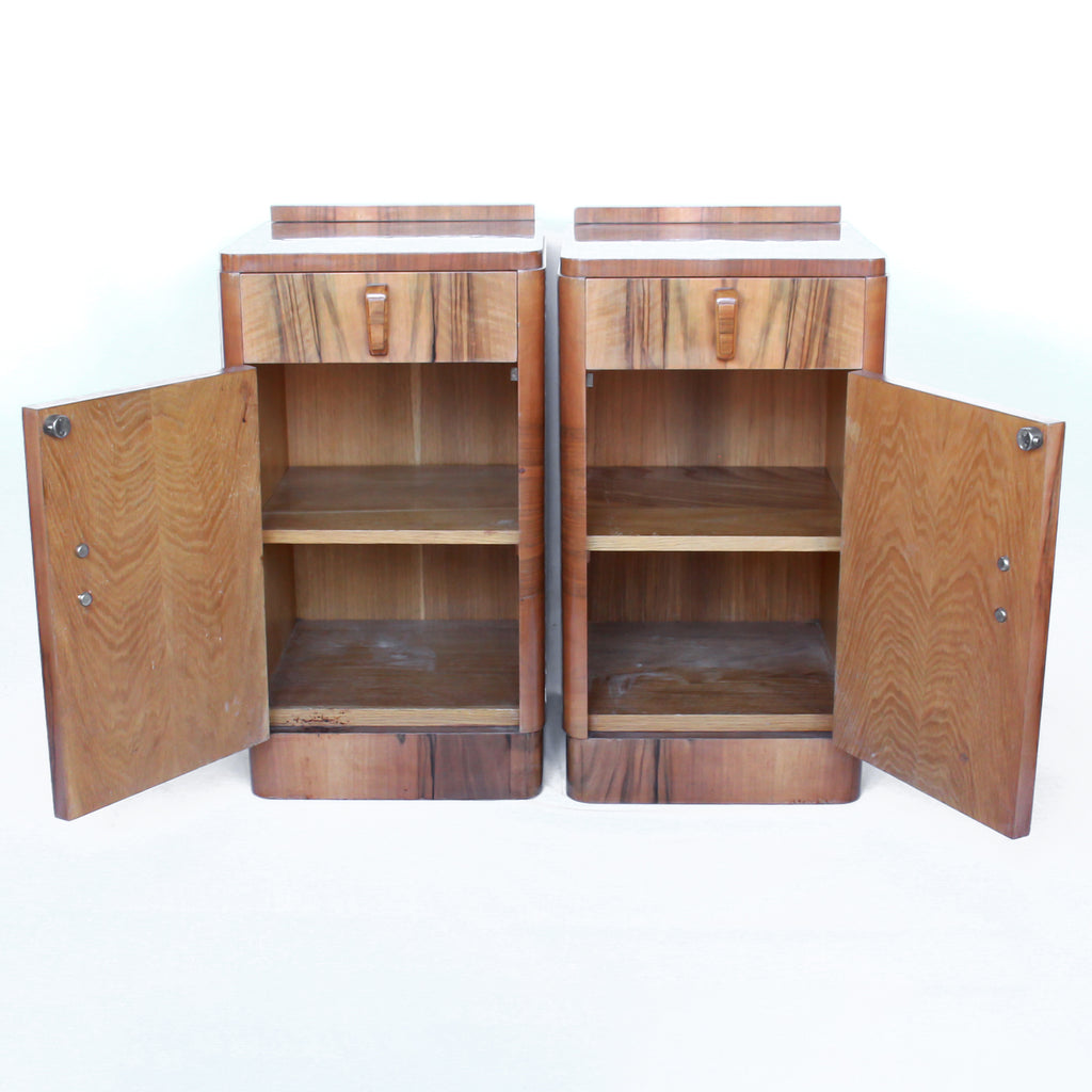 art deco bedside cabinets