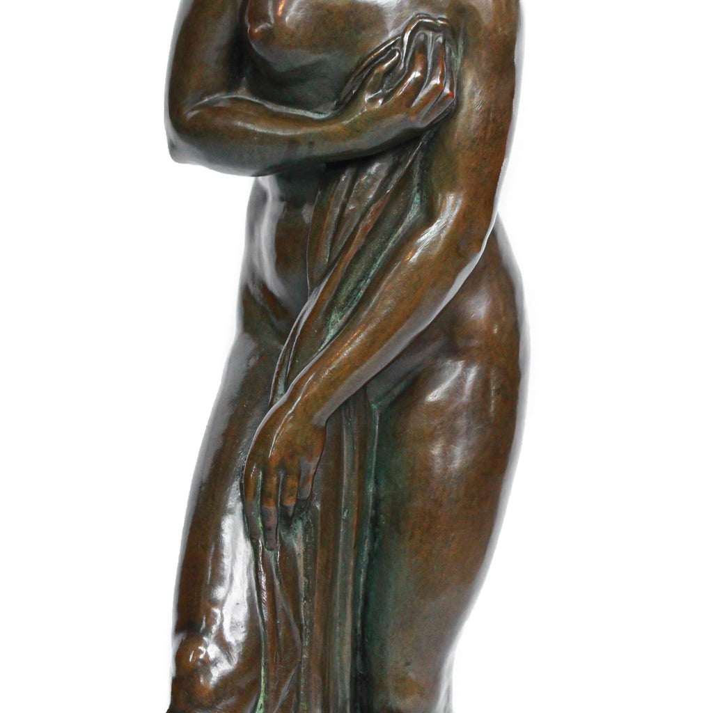 Le Bain de Champagne Caron - G. Chauvel - Art Deco Bronze Sculptures - Jeroen Markies Art Deco