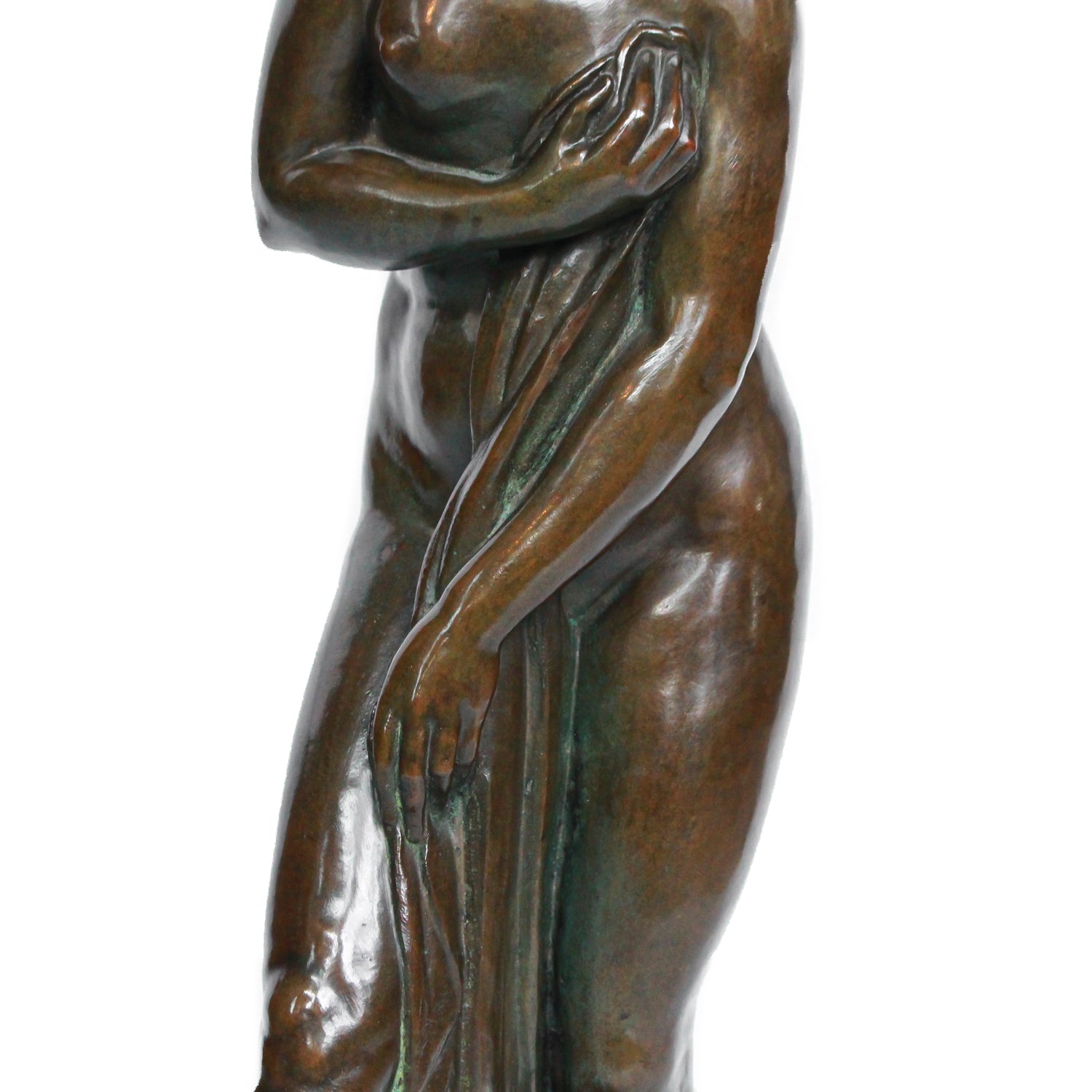 Le Bain de Champagne Caron - G. Chauvel - Art Deco Bronze Sculptures - Jeroen Markies Art Deco