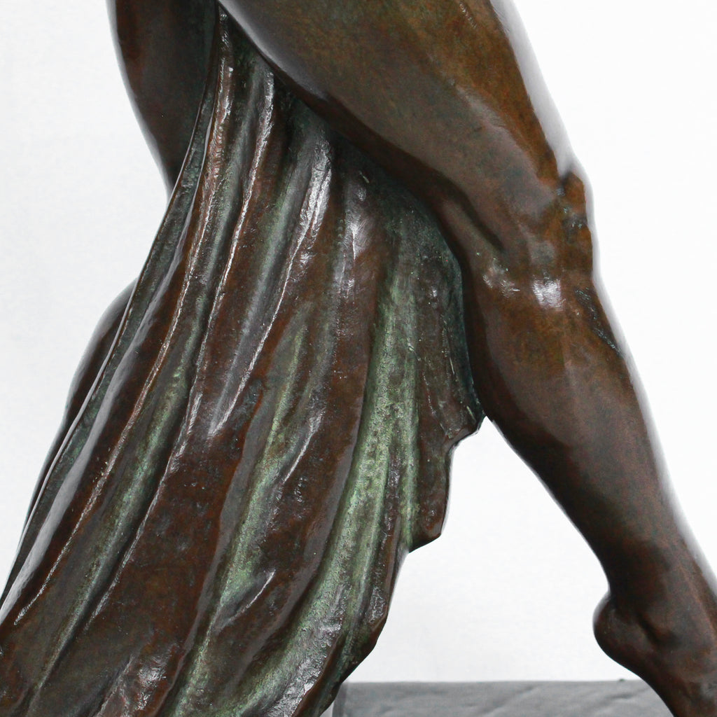 Le Bain de Champagne Caron - G. Chauvel - Art Deco Bronze Sculptures - Jeroen Markies Art Deco