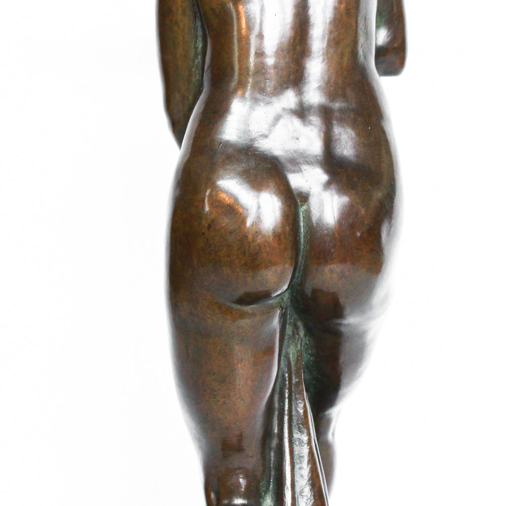 Le Bain de Champagne Caron - G. Chauvel - Art Deco Bronze Sculptures - Jeroen Markies Art Deco