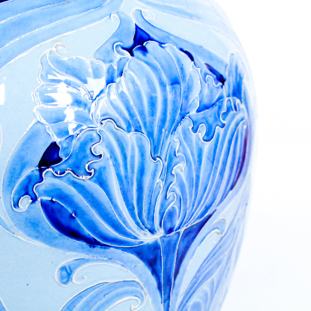 Pair of Moorcroft Florian Ware Tulip Vases