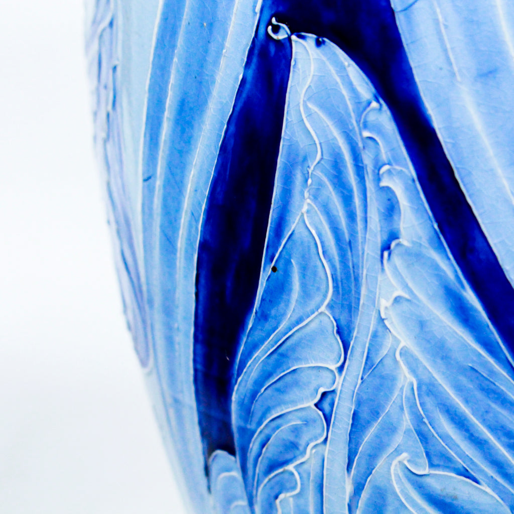 Pair of Moorcroft Florian Ware Tulip Vases