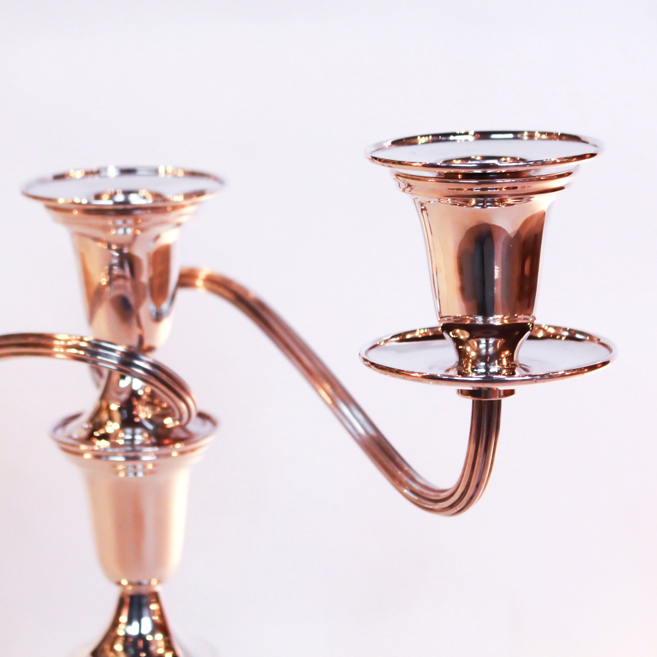 A pair of Silver Candelabra