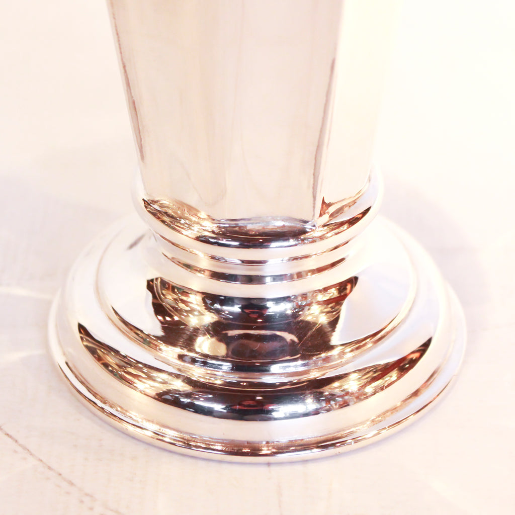 Silver Plated Vase