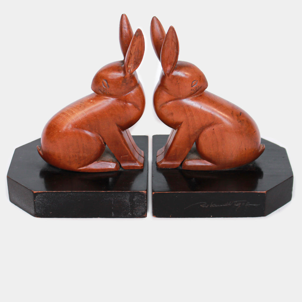 Rabbit Bookends
