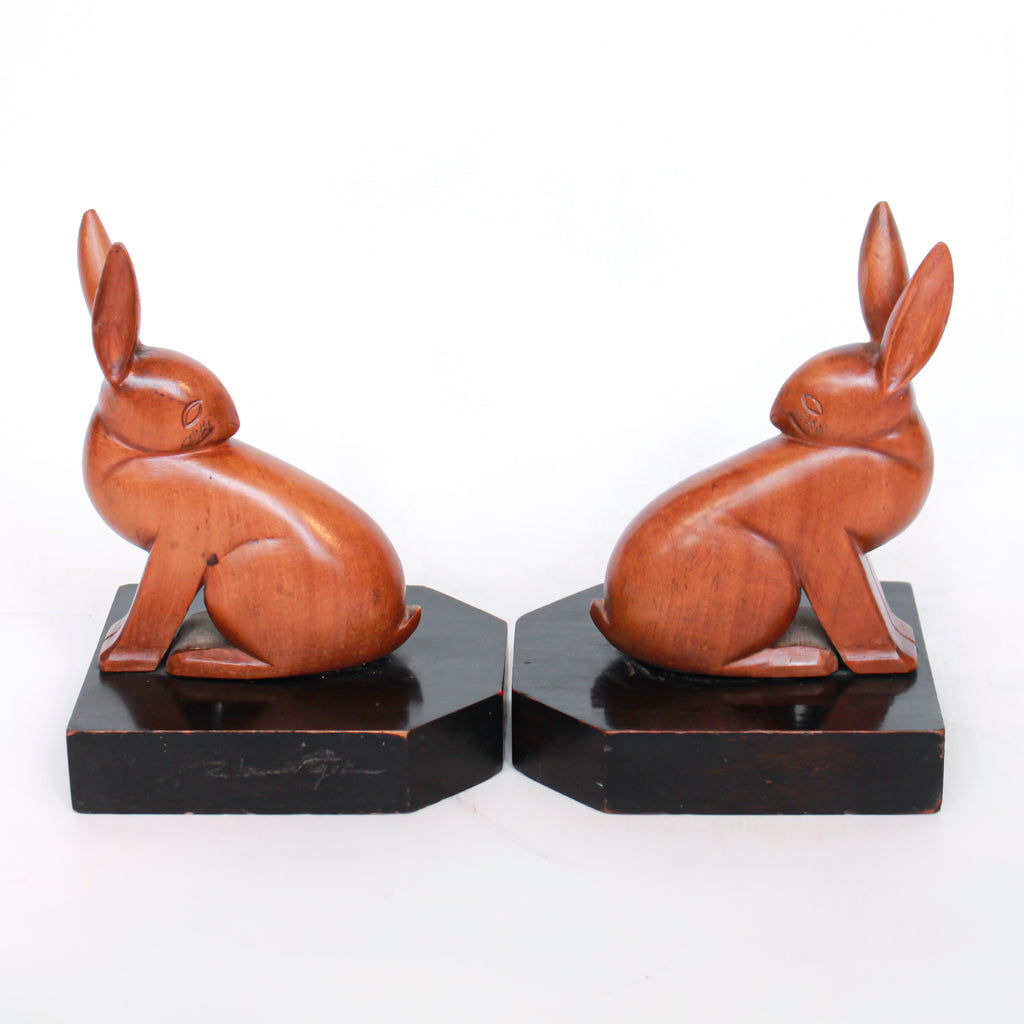 Rabbit Bookends