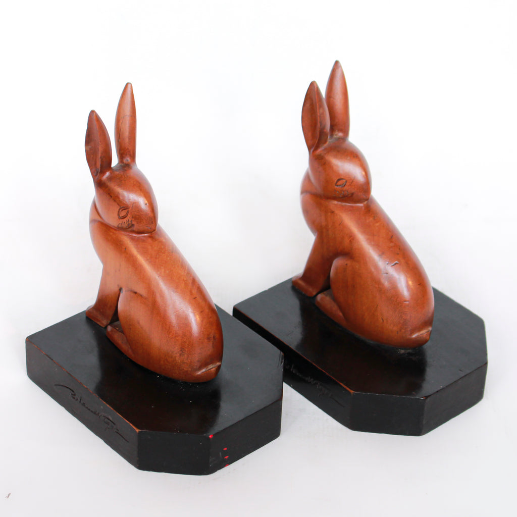 Rabbit Bookends
