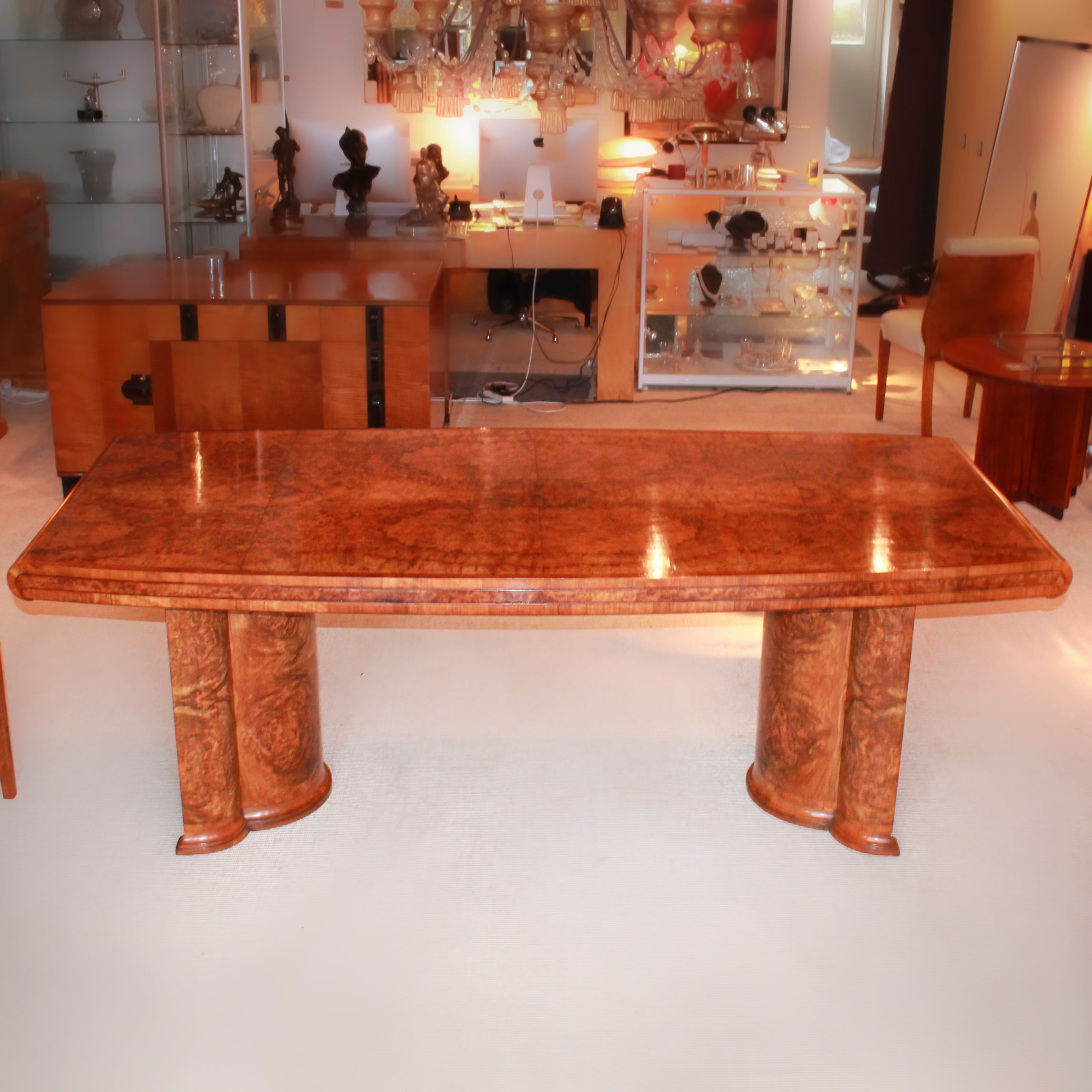 Art Deco 6 Seat Dining Suite