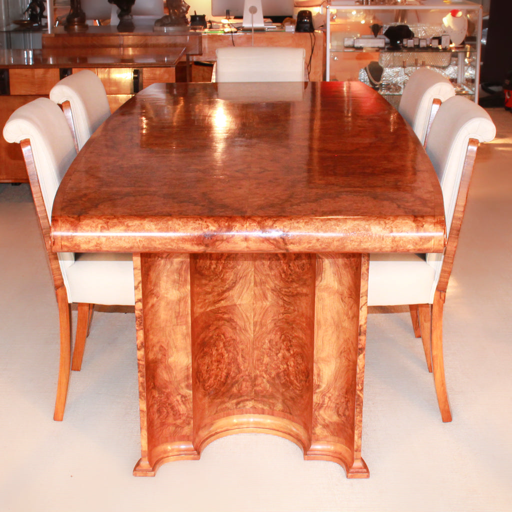 Art Deco 6 Seat Dining Suite