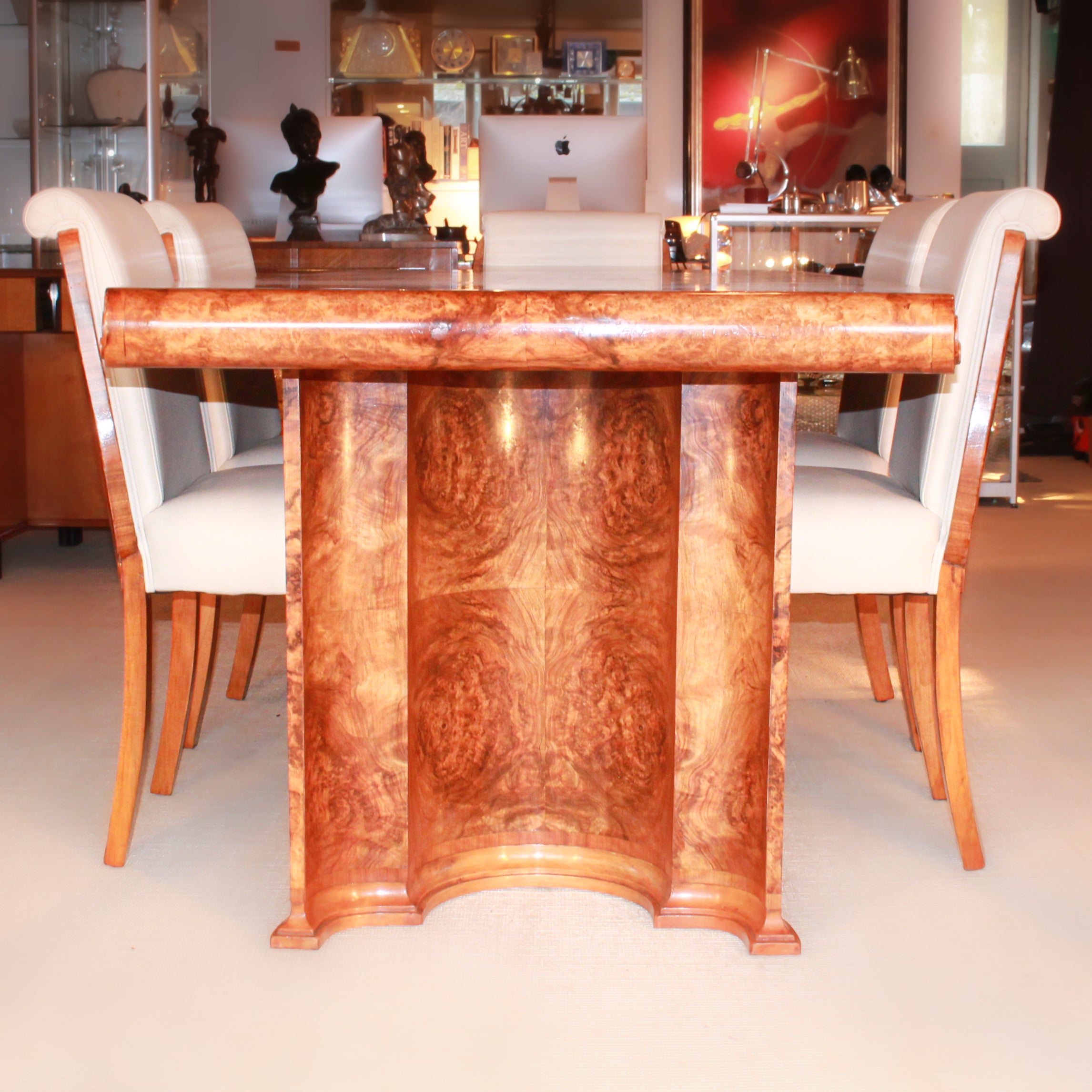 Art Deco 6 Seat Dining Suite
