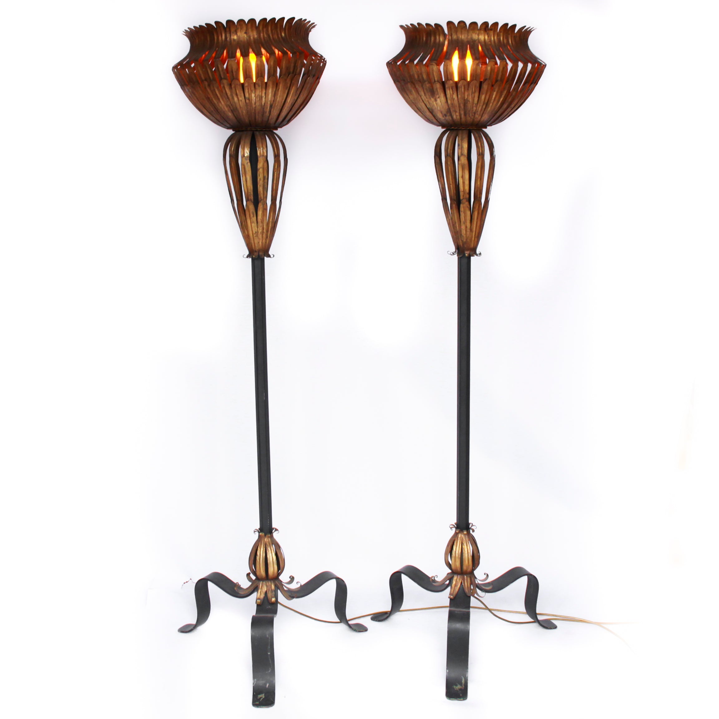 Torchière Floor Lamps
