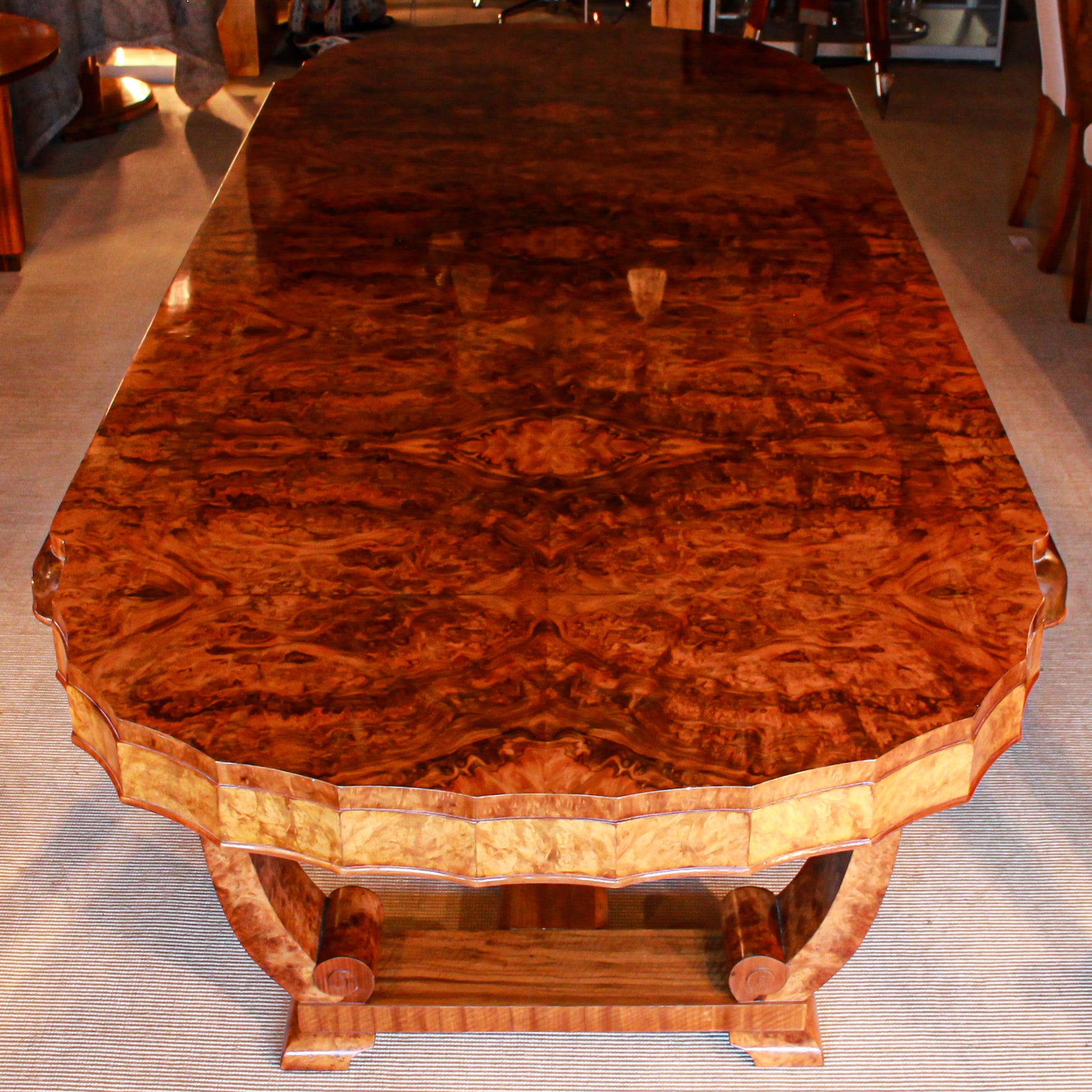Art Deco 8 Seat Dining Suite