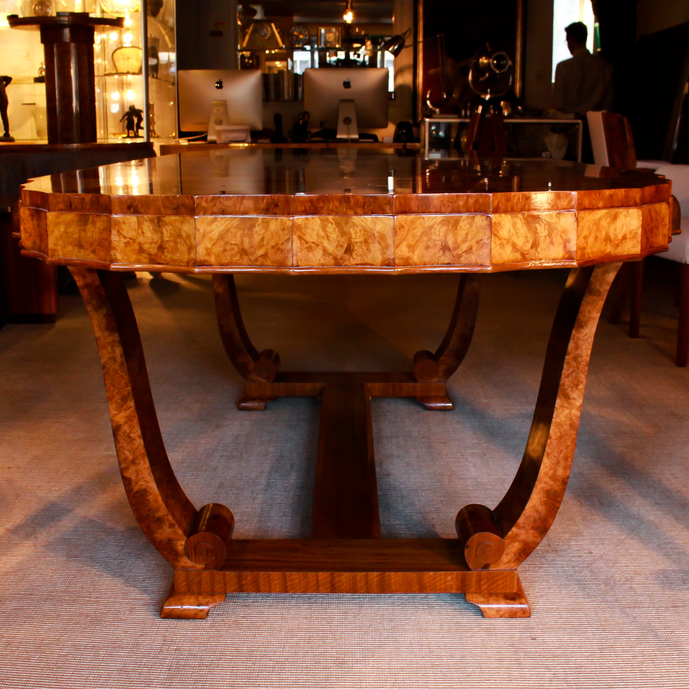 Art Deco 8 Seat Dining Suite