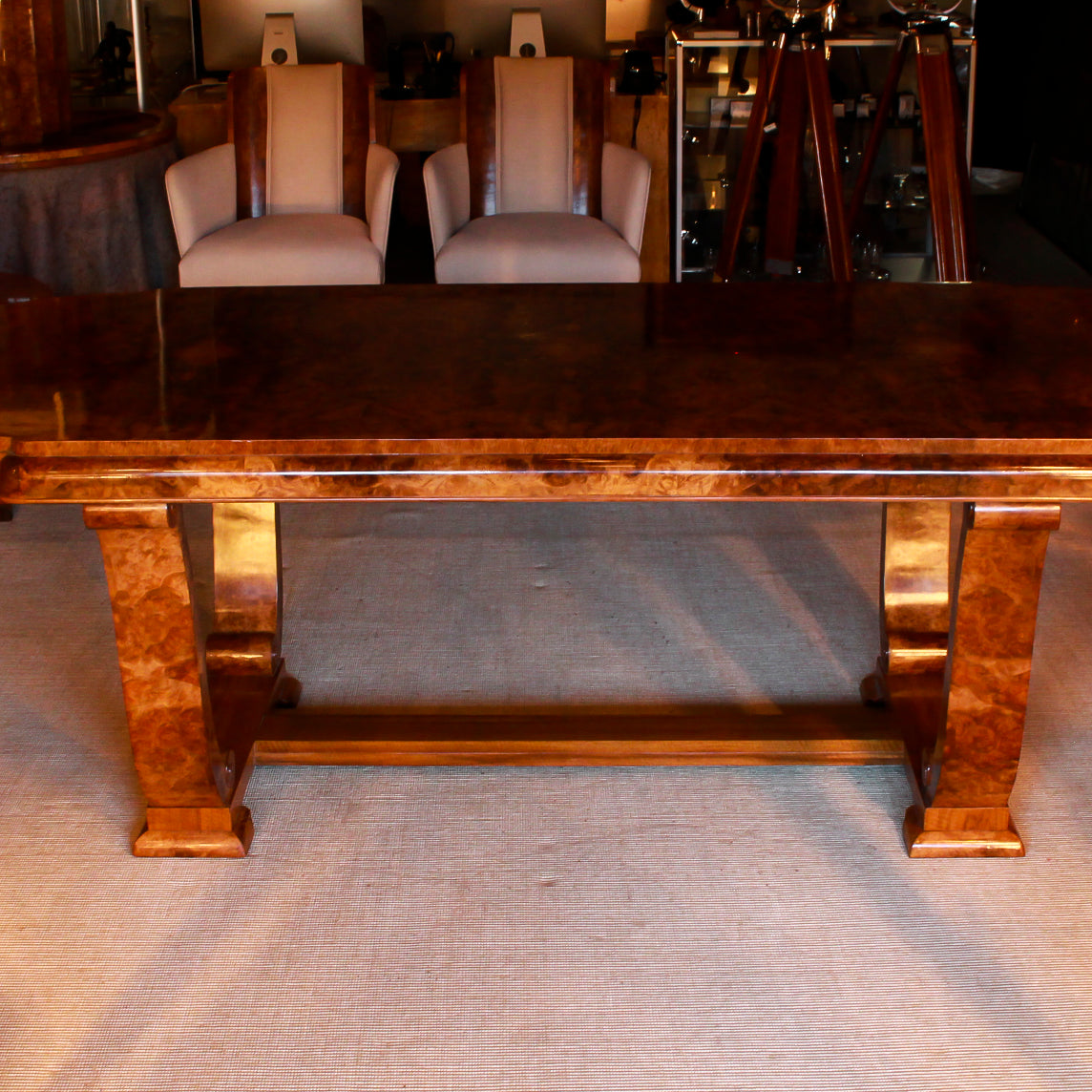 Art Deco 8 Seat Dining Suite