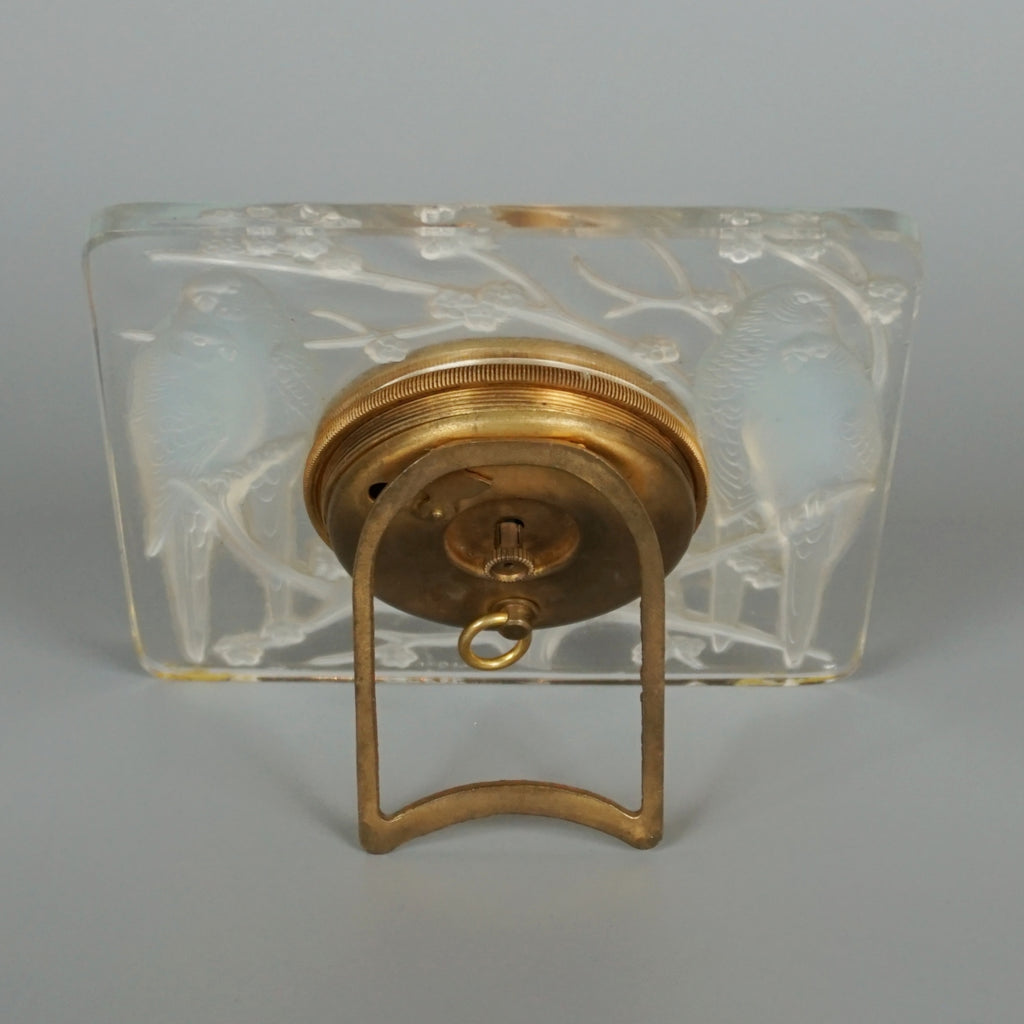 Inséparables Clock by René Lalique - René Lalique Glass -  Jeroen Markies Art Deco