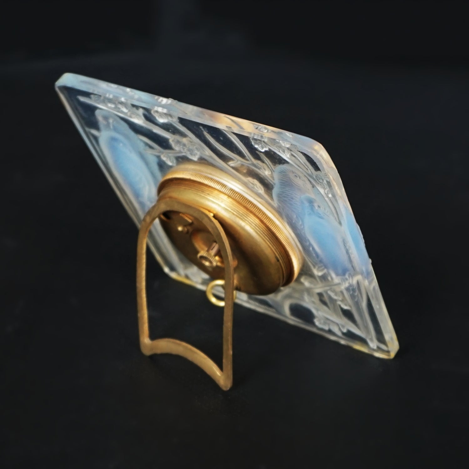 Inséparables Clock by René Lalique - René Lalique Glass -  Jeroen Markies Art Deco