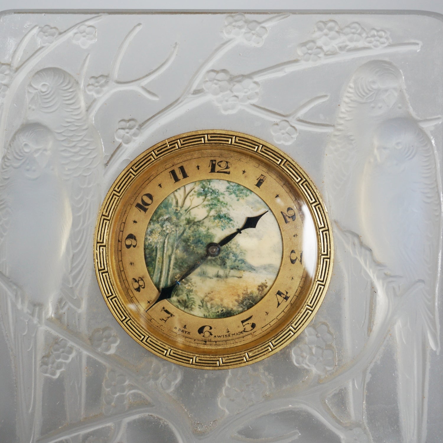 Inséparables Clock by René Lalique - René Lalique Glass -  Jeroen Markies Art Deco