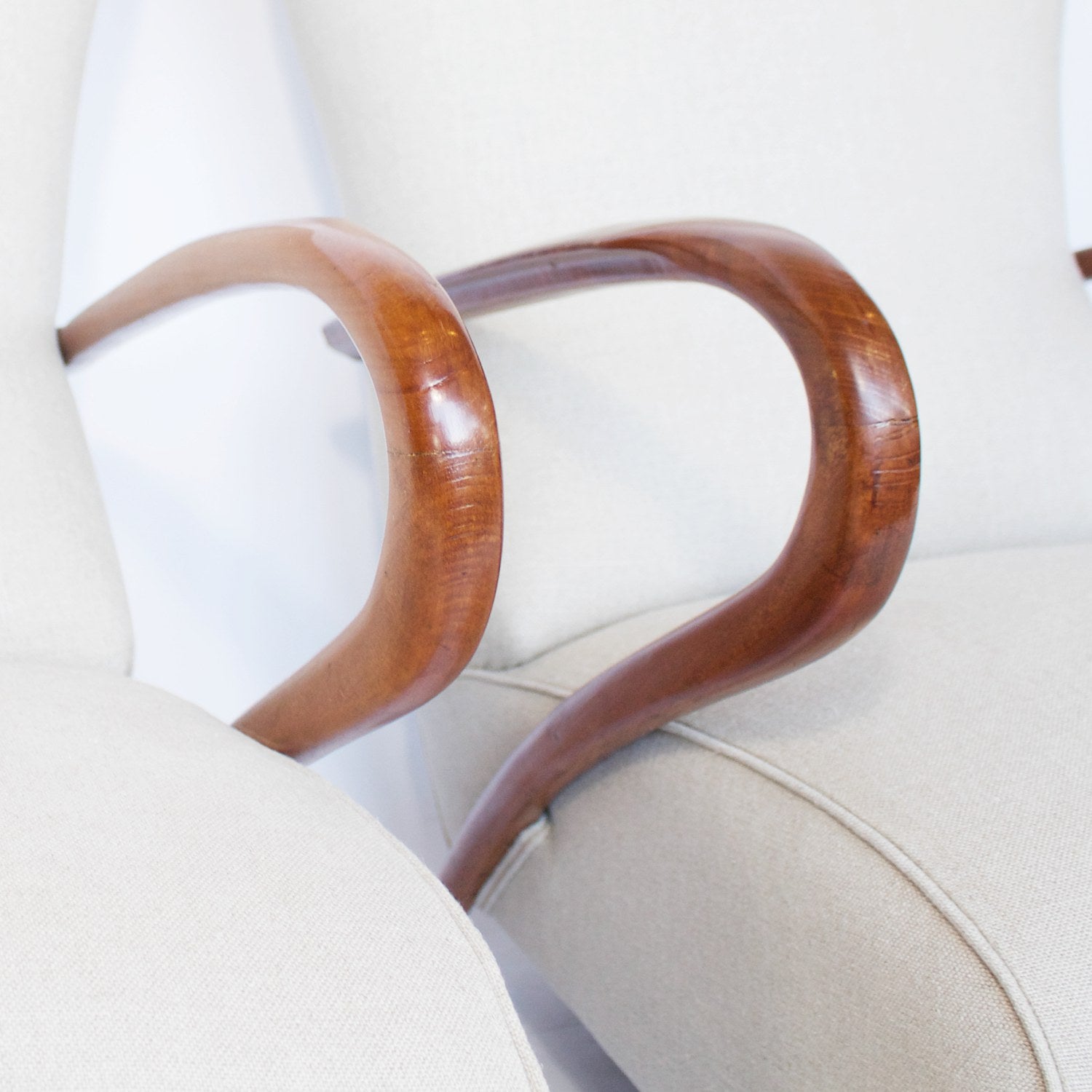 Mid-Century Italian Armchairs Circa 1950 Jeroen Markies Art Deco