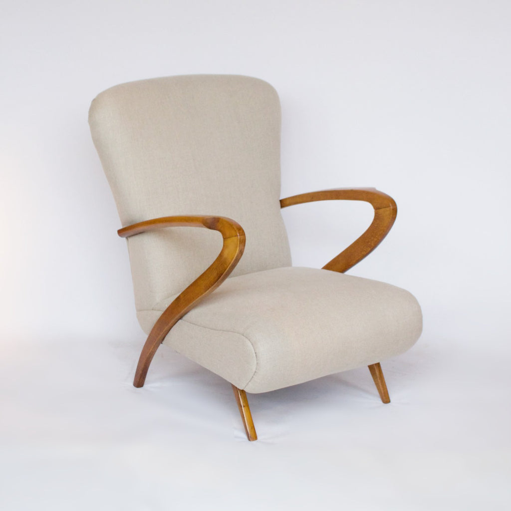 A Pair of Mid-Century Italian Armchairs Jeroen Markies Art Deco
