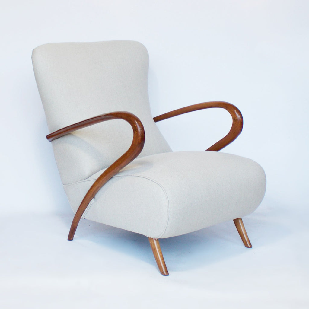 Mid-Century Italian Armchairs Circa 1950 Jeroen Markies Art Deco