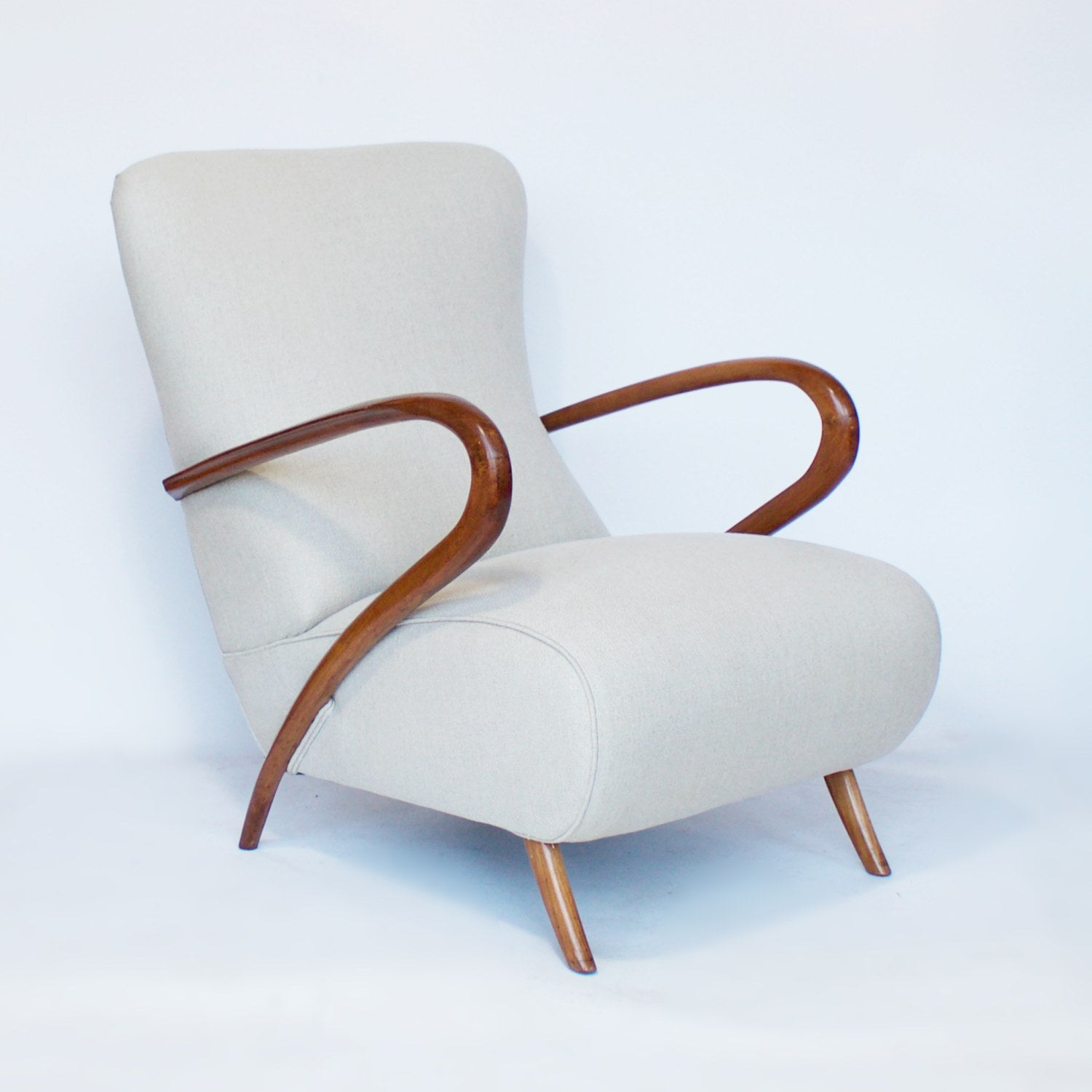 Mid-Century Italian Armchairs Circa 1950 Jeroen Markies Art Deco