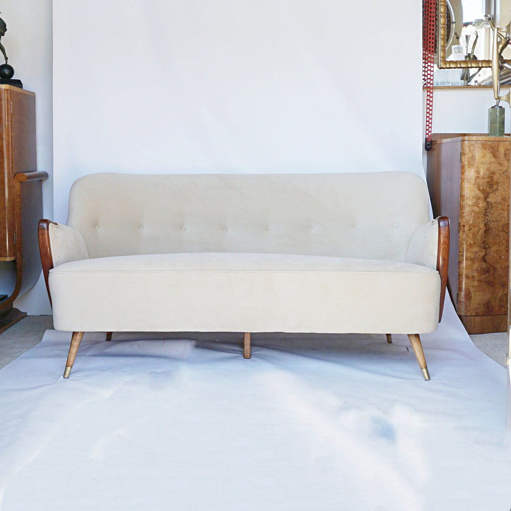 Vintage Mid-Century Italian Sofa Jeroen Markies Art Deco