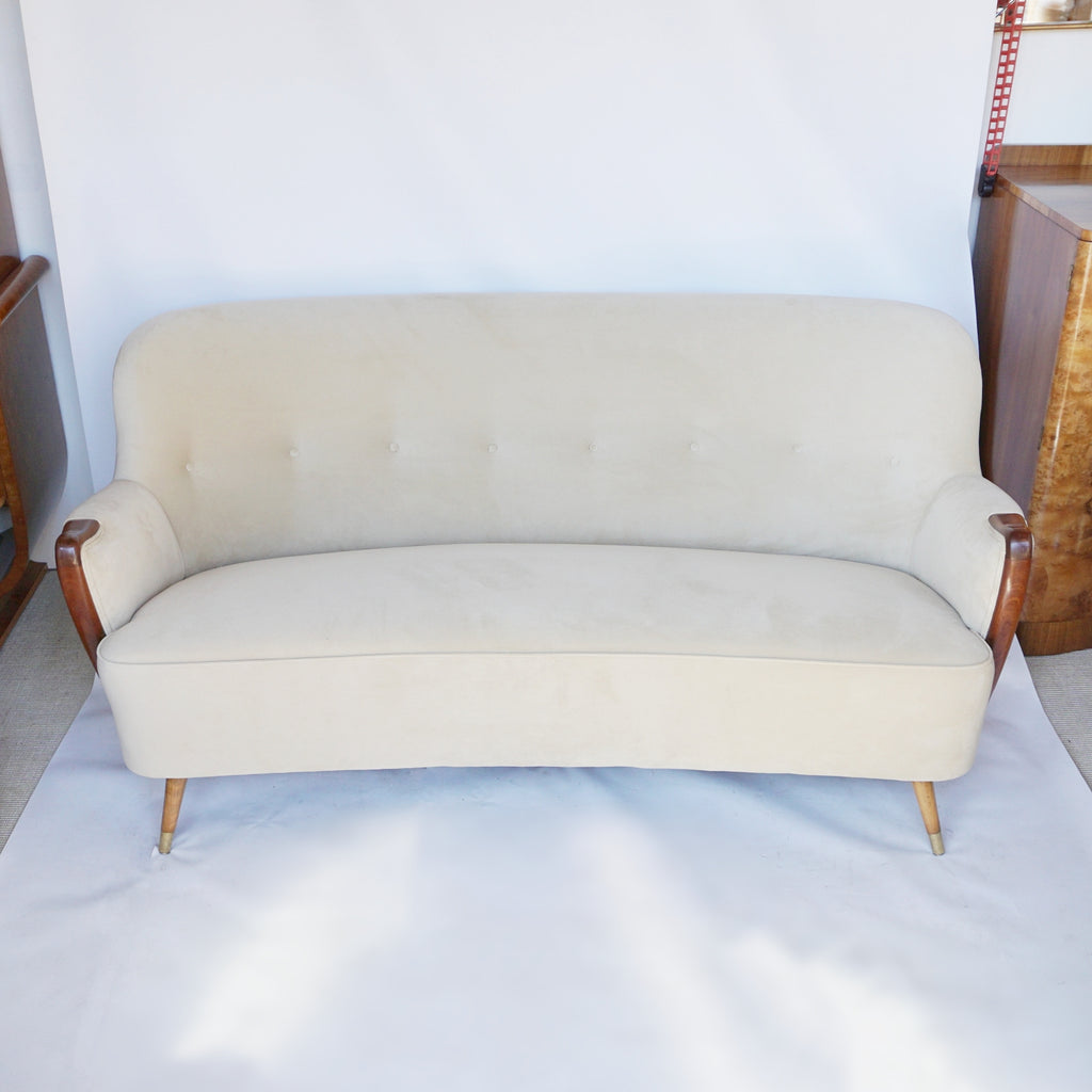 Vintage Mid-Century Italian Sofa Jeroen Markies Art Deco