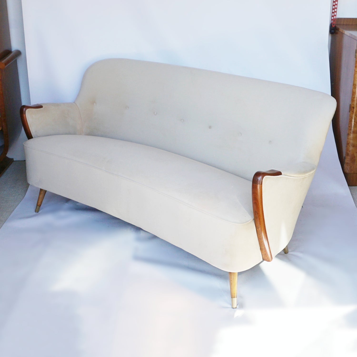 Vintage Mid-Century Italian Sofa Jeroen Markies Art Deco