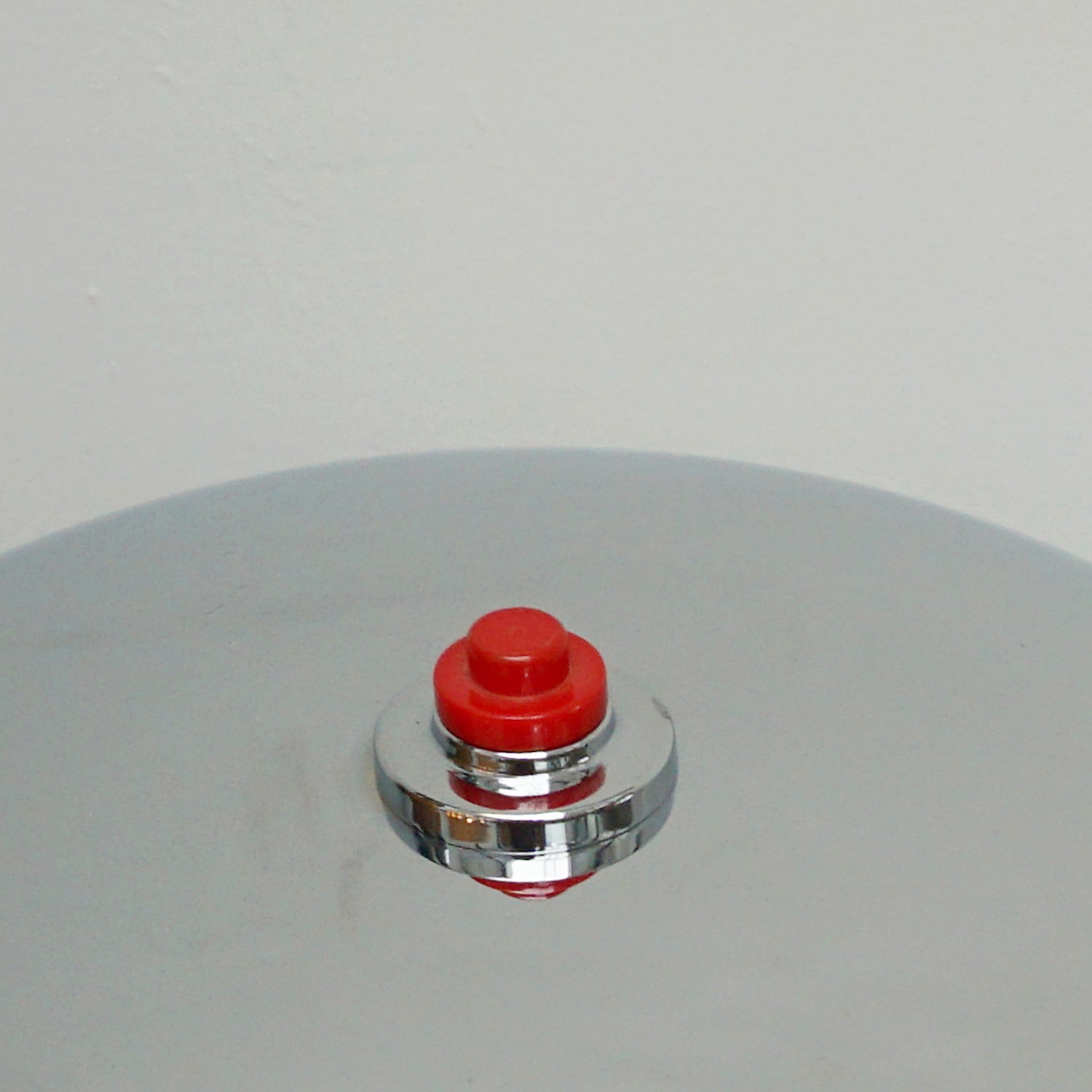 Art Deco Crimson Red Dome Lamps Bakelite and Chromed Metal - Jeroen Markies Art Deco