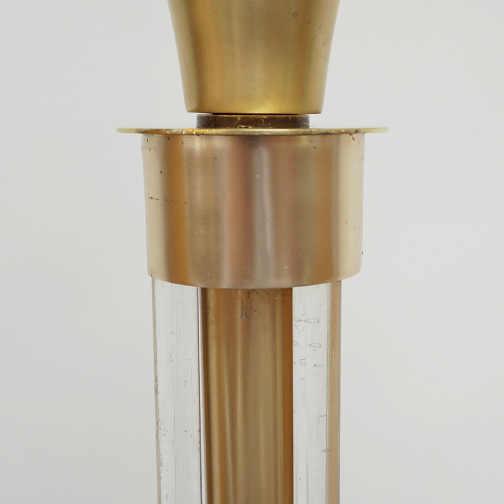Vintage Copper and Brass Art Deco Uplighter Floor Lamp - Jeroen Markies Art Deco