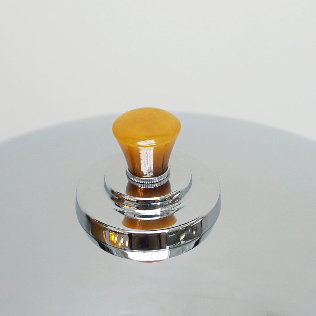 Pair of Art Deco Dome Lamps Bakelite and Chromed Metal - Jeroen Markies Art Deco