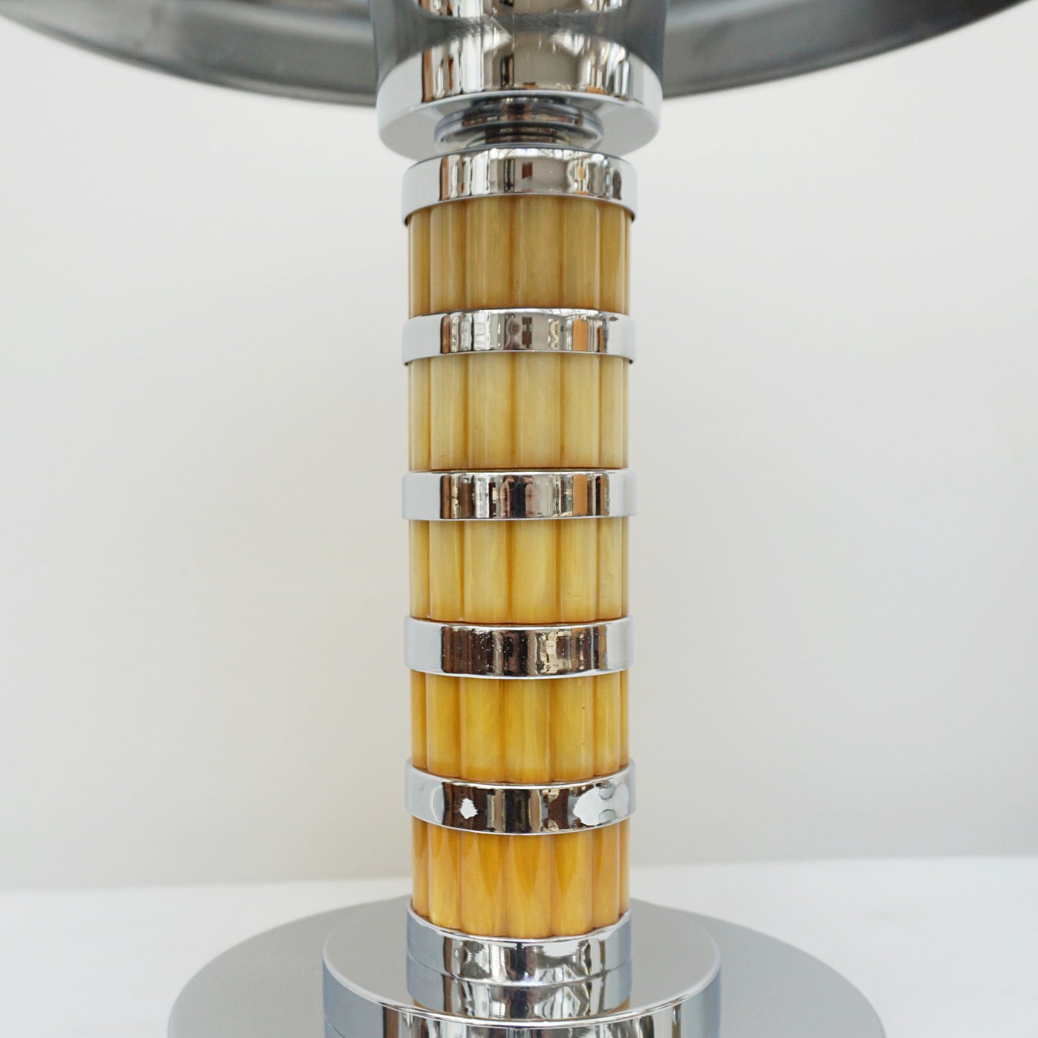 Vintage Bakelite and Chromed Metal Art Deco Lamps -Jeroen Markies Art Deco