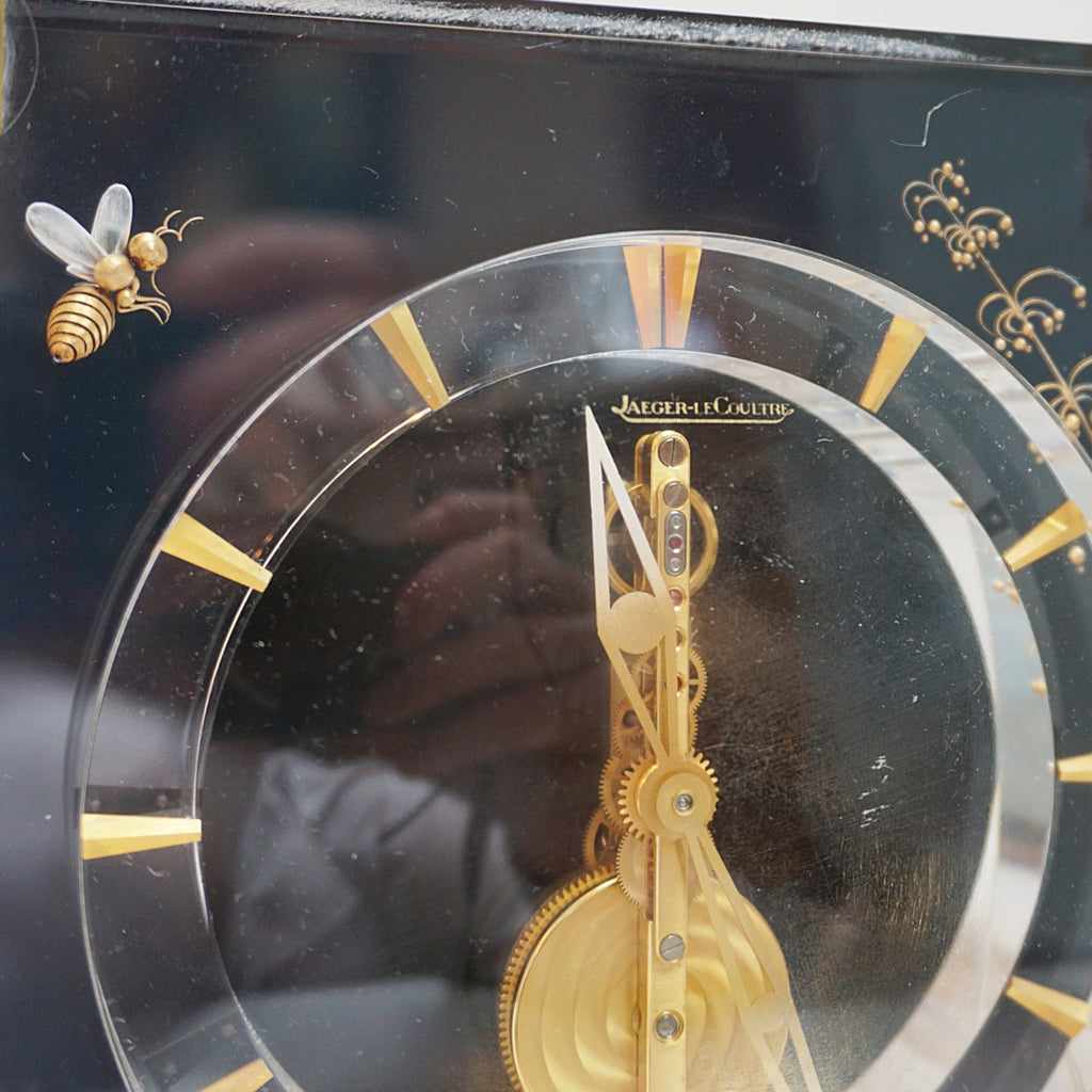 Jaeger LeCoultre Mid-Century Marina Mantel Clock Circa 1960 - Jeroen Markies Art Deco