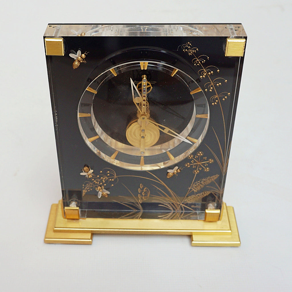 Jaeger LeCoultre Mid-Century Marina Mantel Clock Circa 1960 - Jeroen Markies Art Deco