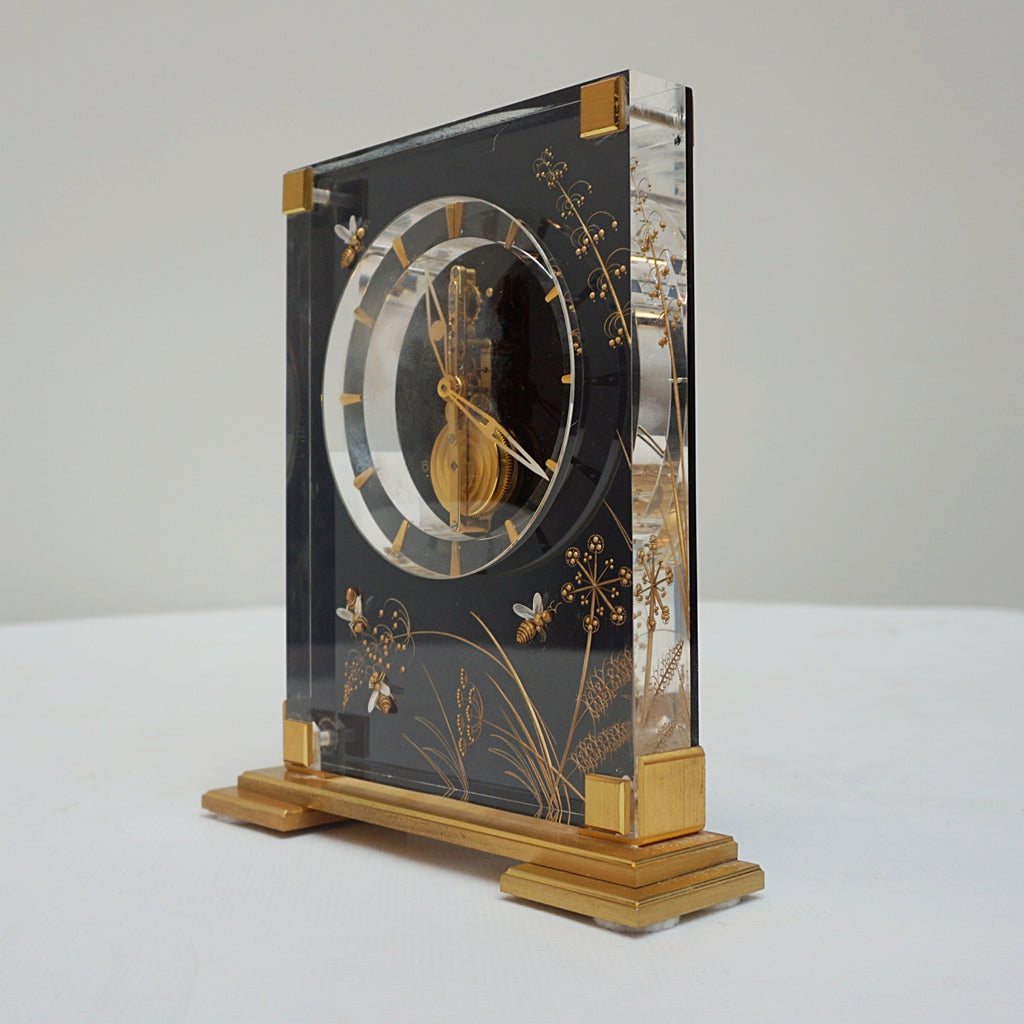 Jaeger LeCoultre Mid-Century Marina Mantel Clock Circa 1960 - Jeroen Markies Art Deco