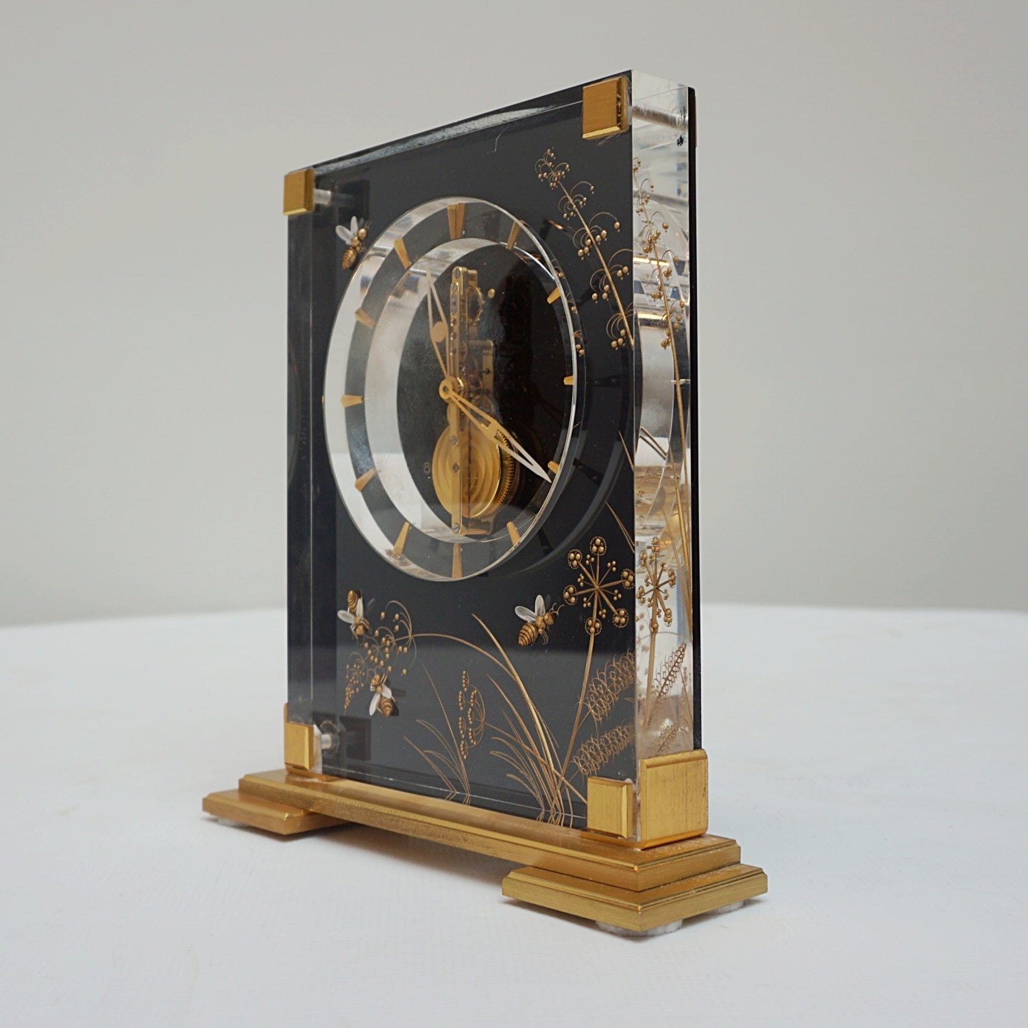 Jaeger LeCoultre Mid-Century Marina Mantel Clock Circa 1960 - Jeroen Markies Art Deco