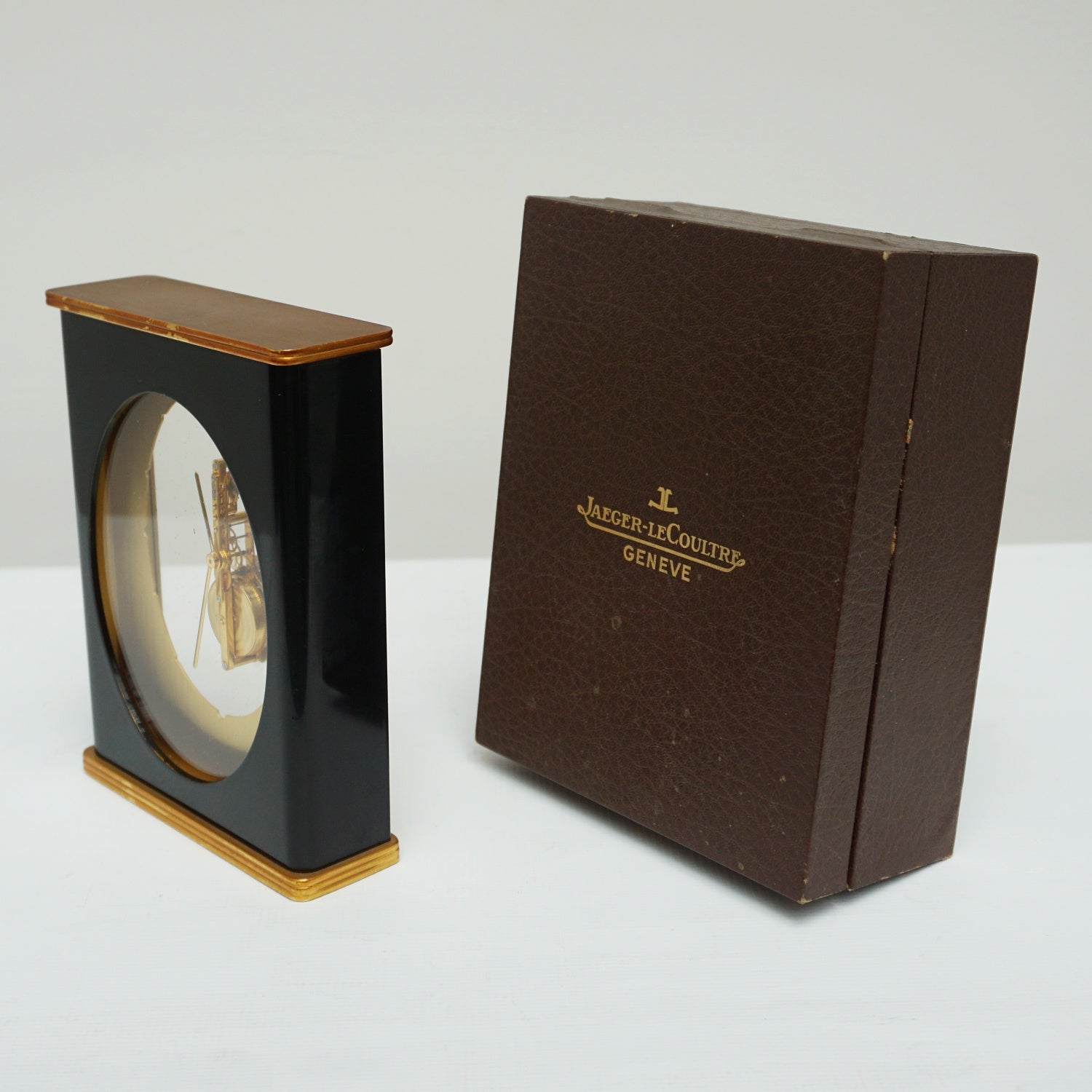 Vintage 1960's Jaeger LeCoultre Mantel Clock - Jeroen Markies Art Deco