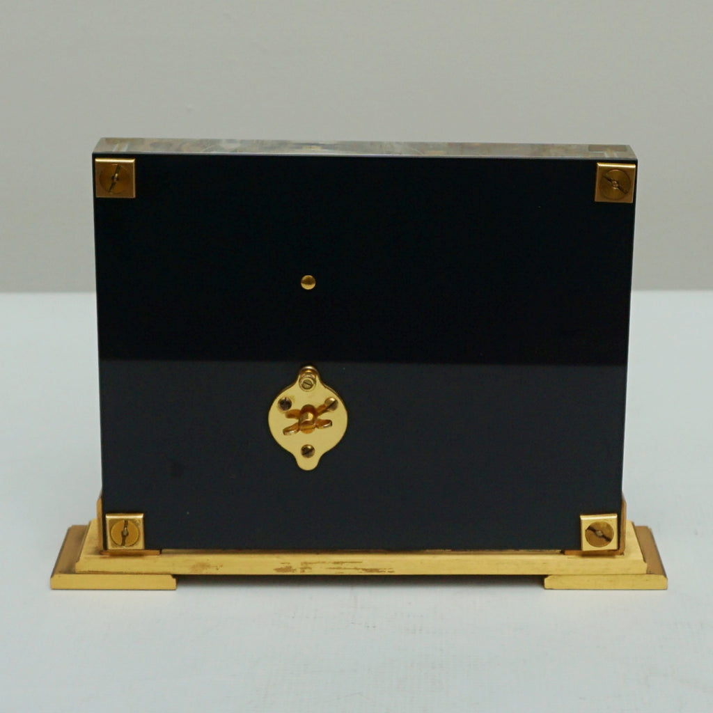 1960's Vintage Jaeger LeCoultre Desk/Mantel Clock Swiss - Jeroen Markies Art Deco