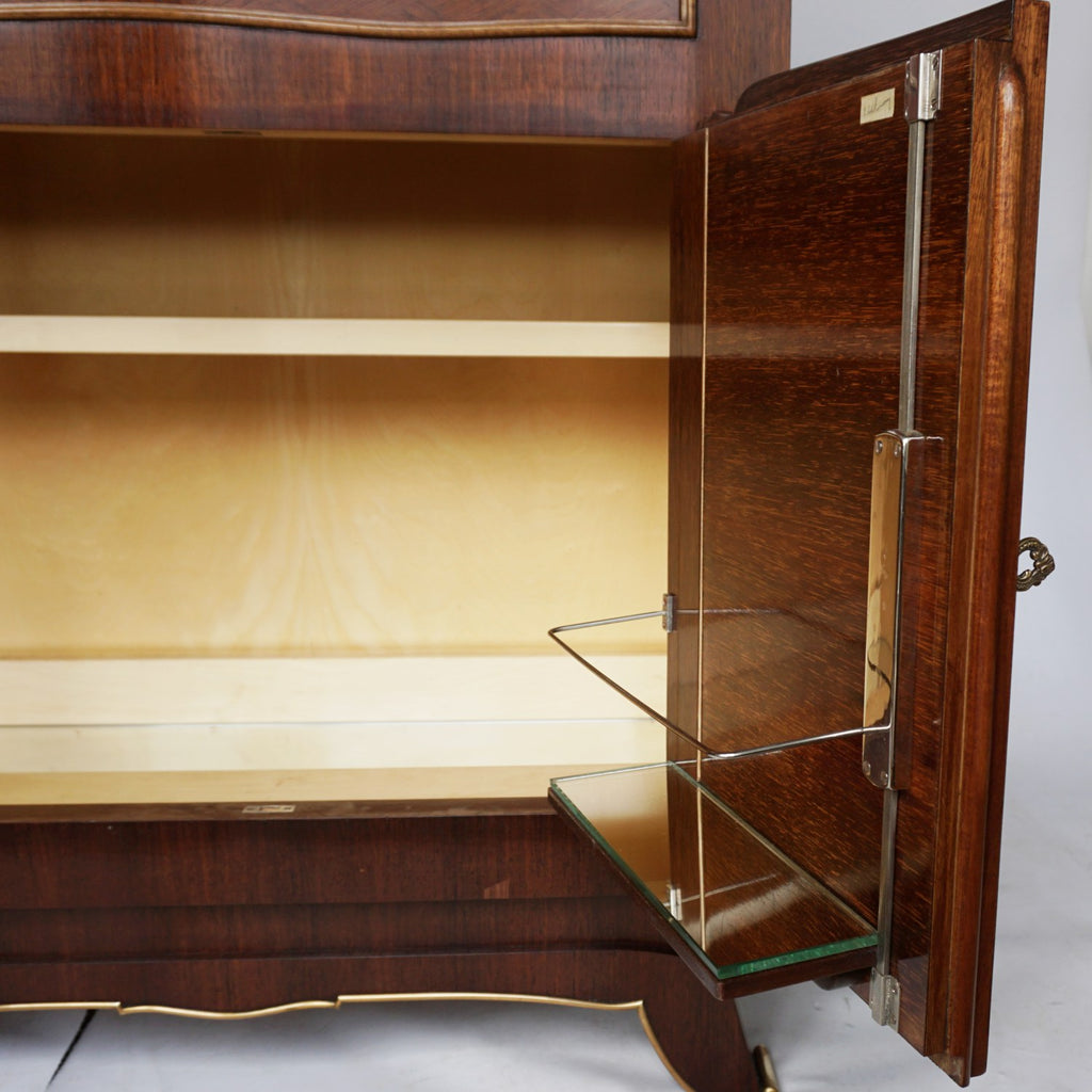 Signed Art Deco Cocktail Cabinet by Jules Leleu Jeroen Markies Art Deco