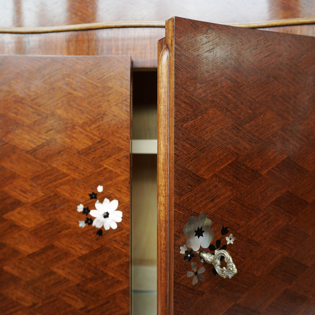 Signed Art Deco Cocktail Cabinet by Jules Leleu Jeroen Markies Art Deco