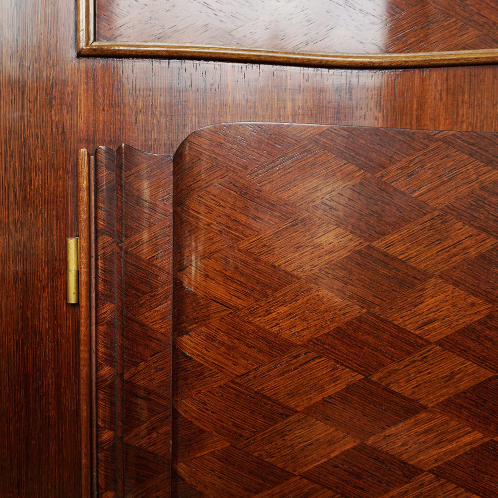 Signed Art Deco Cocktail Cabinet by Jules Leleu Jeroen Markies Art Deco